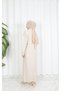 Corded Polo Collar Knitwear Dress - 5