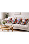 Digital Print Patterned 2-Piece Throw Pillow Cover 43X43 cm – Premium Fabric, Modern Decorative Pillowcase - 4