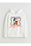 Lcw kids hooded mickey mouse printed girl's sweatshirt - 5