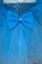 Girls' Pompom Sleeve Sequin Strap Fluffy Tutu Skirt Evening Dress Cf-25035 - 7