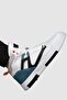 2263 Premium Men's Comfort High-Top Basketball Sneaker Boots White Petrol - 3