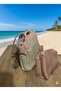 Women's Bag Straw Detailed Shoulder and Hand Bag with Inner Bag - 3
