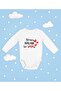 My Aunt Is Another Written Cotton Soft Unisex Snap Fastener Long Sleeve Bodysuit