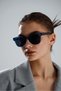 Olivers Blue Sunglasses with Frame Color Changing According to Light - 5