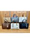 Women's Hand and Shoulder Bag – Premium Series with Gold Accessories - 3