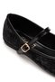 Women's Ballet Flats Comfortable Lightweight Noiseless Orthopedic Daily Shoes Ballet Flats with Buckle Detail - 5