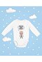 Don'T Panic, I'Ll Handle It! Written Cotton Soft Unisex Snap Fastener Long Sleeve Bodysuit