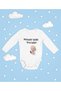 The Owner of the Place Has Just Arrived! Written Cotton Soft Unisex Snap Fastener Long Sleeve Bodysuit