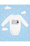 I Have a Son Thanks to My Uncle! Written Cotton Soft Unisex Snap Fastener Long Sleeve Bodysuit