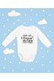 Don'T Panic, Uncle, I'Ll Handle It! Written Cotton Soft Unisex Snap Fastener Long Sleeve Bodysuit