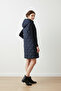Women hoded puffer coat - 2