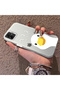 Samsung Galaxy A04E Compatible Silicone Edge Hard Back Anti-Fall Case Sweet Duck - 3