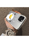 iPhone 15 Pro Max Compatible Silicone Edge Hard Back Anti-Fall Case Sweet Duck - 5
