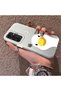 Samsung Galaxy A16 Compatible Silicone Edge Hard Back Anti-Fall Case Sweet Duck - 3