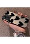 Xiaomi Redmi 13C Compatible Silicone Edge Hard Back Anti-Fall Case Heart Pattern - 3