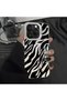 Samsung Galaxy A54 Compatible Silicone Edge Hard Back Anti-Fall Case Wild Tiger - 5