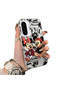 Samsung Galaxy A36 Compatible Silicone Edge Hard Back Anti-Fall Case Classic Mickey Mouse - 2