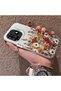 Tecno Spark 10 Pro Compatible Silicone Edge Hard Back Anti-Fall Case Beautiful Flower - 2