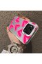 Xiaomi Redmi 10A Compatible Silicone Edge Hard Back Anti-Fall Case Heart Pattern - 4