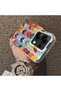 Xiaomi Redmi Note 13 Pro 4g Compatible Silicone Edge Hard Back Anti-Fall Case Colorful Heart - 4