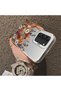 Samsung Galaxy S22 Compatible Silicone Edge Hard Back Anti-Fall Case Beautiful Flower - 3