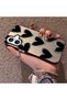 iPhone 16 Compatible Silicone Edge Hard Back Anti-Fall Case Heart Pattern - 3