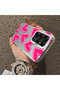 Samsung Galaxy S25 Ultra Compatible Silicone Edge Hard Back Anti-Fall Case Heart Pattern - 4