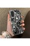 Samsung Galaxy A52/A52S Compatible Silicone Edge Hard Back Anti-Fall Case Cheetah Figure - 4