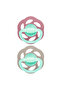 Cherry Air Night Soother, Glow in the Dark Pacifier, 0-6M, 2pc - 2