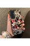 Samsung Galaxy S23 Fe Compatible Silicone Edge Hard Back Anti-Fall Case Classic Mickey Mouse