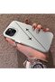 iPhone 15 Compatible Silicone Edge Hard Back Anti-Fall Case Airplane Show - 3