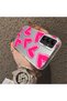 Samsung Galaxy A05S Compatible Silicone Edge Hard Back Anti-Fall Case Heart Pattern - 4