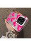 Realme C55 Compatible Silicone Edge Hard Back Anti-Fall Case Heart Pattern - 4