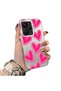 Xiaomi Redmi Note 13 Pro Plus+ 5g Compatible Silicone Edge Hard Back Anti-Fall Case Heart Pattern - 3
