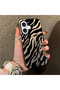 iPhone 16 Compatible Silicone Edge Hard Back Anti-Fall Case Wild Tiger - 4