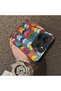 Xiaomi Redmi Note 14 Compatible Silicone Edge Hard Back Anti-Fall Case Colorful Heart - 4