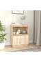 Sideboard 60x34x75 cm Solid Wood Pine