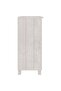 Sideboard HAMAR White 85x35x80 cm Solid Wood Pine - 2
