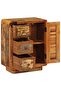 Sideboard with 3 Drawers 55x30x70 cm Solid Wood Reclaimed - 4