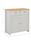 Sideboard Grey 79x35x81 cm - 3