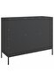 Sideboard Black 100.5x39x79 cm Steel - 7