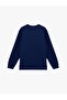 Regular Fit Long Sleeve Crew Neck Printed Sweatshirt - 4