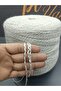 Cotton-Acrylic Content Hand Knitting Rope 500 Gr Stone Color - 3