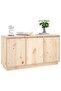 Sideboard 111x34x60 cm Solid Wood Pine - 7