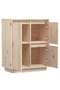 Sideboard 60x34x75 cm Solid Wood Pine - 5