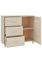 Sideboard HAMAR Honey Brown 90x40x80 cm Solid Pinewood - 4