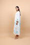 Floral Details Classic Linen Jalabiya - 3