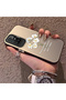 Xiaomi Redmi 10 2022 Compatible Silicone Edge Acrylic Back White Flower Protective Case