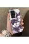 Samsung Galaxy S25 Ultra Compatible Protective Silicone Edge Acrylic Back Kuromi Case - 4