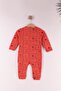 Yellow Baby Boy 100% Cotton Zippered 3-Piece Colorful Teddy Bear Patterned Cuffed Romper Set (9 Months 12 Months 18 Months) - 6